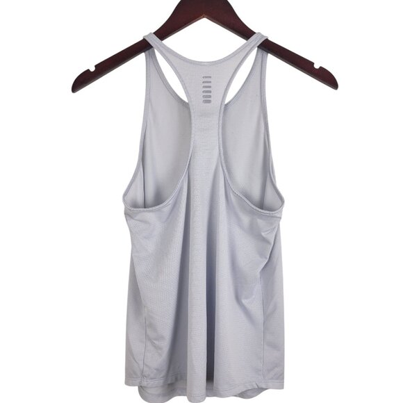 bundle 2 Under Armour Workout Tank Tops blue/white high neck size small - Picture 6 of 8